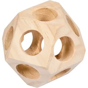 Jouet pour rongeurs balle de jeu en bois Duvoplus Beige - Publicité Jouet pour rongeurs balle de jeu en bois Duvoplus Beige - Publicité