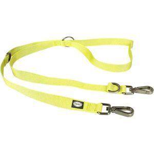 Laisse pour chien en nylon Duvoplus Explor North Duo Jaune - Publicité Laisse pour chien en nylon Duvoplus Explor North Duo Jaune - Publicité