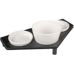 DUVO+ - 13368 - Noir - 41.8x21.8 cm - Ensemble de repas pour chiens - Publicité DUVO+ - 13368 - Noir - 41.8x21.8 cm - Ensemble de repas pour chiens - Publicité