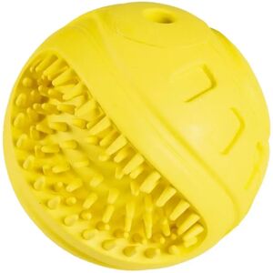 Balle pour chien en caoutchouc Duvoplus Giggle Ribble Jaune - Publicité Balle pour chien en caoutchouc Duvoplus Giggle Ribble Jaune - Publicité