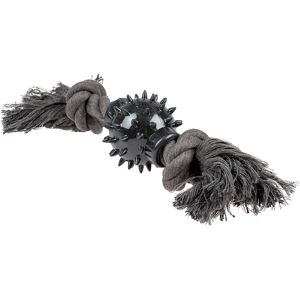 Corde pour chien 2 nœuds et cône Duvoplus Eco Noir - Publicité Corde pour chien 2 nœuds et cône Duvoplus Eco Noir - Publicité