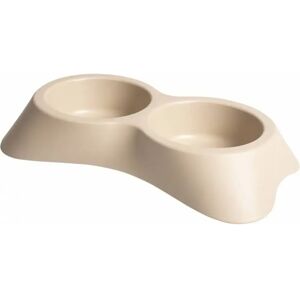 Gamelle pour chien Duvoplus Nuvola Doppia 2 Beige - Publicité Gamelle pour chien Duvoplus Nuvola Doppia 2 Beige - Publicité