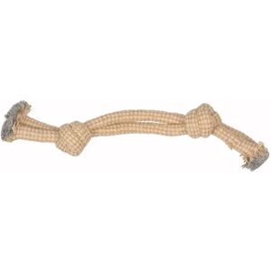 Corde pour chien en cotton et sisal avec noeud Duvoplus Beige - Publicité Corde pour chien en cotton et sisal avec noeud Duvoplus Beige - Publicité