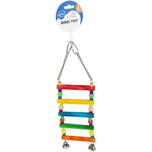Jouet pour oiseaux échelle perles Duvoplus Multicolore - Publicité Jouet pour oiseaux échelle perles Duvoplus Multicolore - Publicité