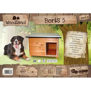 Niche pour chien Duvoplus Woodland Boris 4 Classic Marron - Publicité Niche pour chien Duvoplus Woodland Boris 4 Classic Marron - Publicité