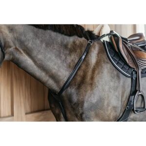 Dyon Collier de chasse pour cheval à pont tressé Dy'on Noir - Publicité Dyon Collier de chasse pour cheval à pont tressé Dy'on Noir - Publicité