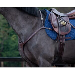 Dyon Collier de chasse à pont long pour cheval Dy'on Marron - Publicité Dyon Collier de chasse à pont long pour cheval Dy'on Marron - Publicité