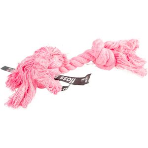 Corde pour chien avec 2 noeuds Ebi Do You Even Floss Dawg Rose - Publicité Corde pour chien avec 2 noeuds Ebi Do You Even Floss Dawg Rose - Publicité