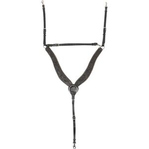 Collier de chasse pour cheval Edix Saddles Rose Noir - Publicité Collier de chasse pour cheval Edix Saddles Rose Noir - Publicité