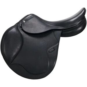 Selle pour cheval à double cuir Equestro Noir - Publicité Selle pour cheval à double cuir Equestro Noir - Publicité