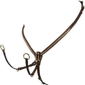 Collier de chasse en cuir tanné Equestro Marron - Publicité Collier de chasse en cuir tanné Equestro Marron - Publicité