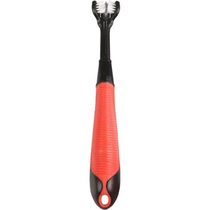Brosse à dents Kerber Flamingo - Poignée antidérapante noir rouge - 20cm - Publicité Brosse à dents Kerber Flamingo - Poignée antidérapante noir rouge - 20cm - Publicité