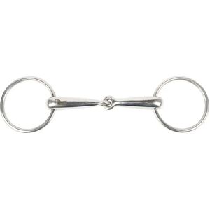 Mors 2 anneaux pour cheval simple brisure Harry's Horse Argenté - Publicité Mors 2 anneaux pour cheval simple brisure Harry's Horse Argenté - Publicité