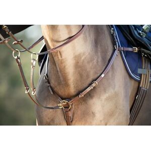 Collier de chasse pour cheval HFI "Long bridge" Marron - Publicité Collier de chasse pour cheval HFI "Long bridge" Marron - Publicité