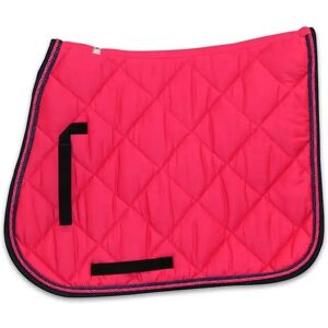 Tapis de selle pour cheval HFI Rose - Publicité Tapis de selle pour cheval HFI Rose - Publicité