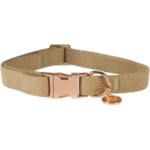 Collier pour chien en velours HORKA Beige - Publicité Collier pour chien en velours HORKA Beige - Publicité