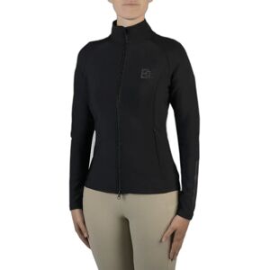 Veste équitation full zip femme EQPRO Excellence EP Noir - Publicité Veste équitation full zip femme EQPRO Excellence EP Noir - Publicité