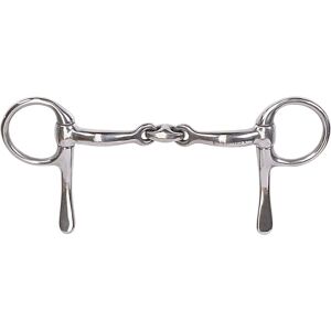 Mors 2 anneaux pour cheval HorseGuard Trotting Argenté - Publicité Mors 2 anneaux pour cheval HorseGuard Trotting Argenté - Publicité