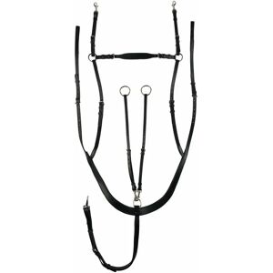 Collier de chasse pour cheval combinée avec martingale Horze Belgravia Noir - Publicité Collier de chasse pour cheval combinée avec martingale Horze Belgravia Noir - Publicité