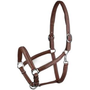 Licol pour cheval en cuir souple Horze Warren Marron - Publicité Licol pour cheval en cuir souple Horze Warren Marron - Publicité
