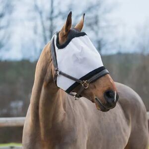 Bonnet pour cheval masque anti-mouches Horze Noir - Publicité Bonnet pour cheval masque anti-mouches Horze Noir - Publicité