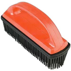Brosse pour éliminer poussière et saleté pour cheval Horze Orange - Publicité Brosse pour éliminer poussière et saleté pour cheval Horze Orange - Publicité
