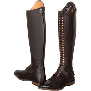 Bottes d'équitation longues/larges femme Imperial Riding Olania Dressage Marron - Publicité Bottes d'équitation longues/larges femme Imperial Riding Olania Dressage Marron - Publicité