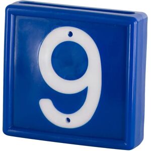 Collier de marquage numérotée à enfiler sur le bracelet Kerbl N°6 (x10) Bleu - Publicité Collier de marquage numérotée à enfiler sur le bracelet Kerbl N°6 (x10) Bleu - Publicité