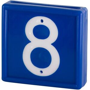 Collier de marquage numérotée à enfiler sur le bracelet Kerbl N°8 (x10) Bleu - Publicité Collier de marquage numérotée à enfiler sur le bracelet Kerbl N°8 (x10) Bleu - Publicité
