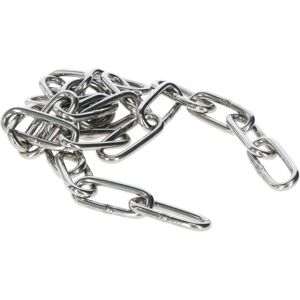 Chaîne seule anneau pour jouets porcelets en acier inox Kerbl Argenté - Publicité Chaîne seule anneau pour jouets porcelets en acier inox Kerbl Argenté - Publicité