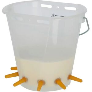 Bac d'allaitement pour agneaux avec 5 tétines Kerbl Blanc - Publicité Bac d'allaitement pour agneaux avec 5 tétines Kerbl Blanc - Publicité