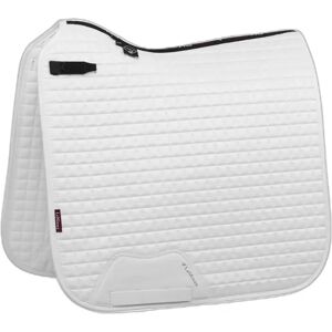 LeMieux - ProSport Suede Dressage Square - White - Cob - Tapis de selle - Publicité LeMieux - ProSport Suede Dressage Square - White - Cob - Tapis de selle - Publicité