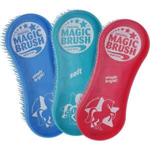 Ensemble de Brosses Magic Brush Jellyfish - Soins Complets pour Chevaux - Publicité Ensemble de Brosses Magic Brush Jellyfish - Soins Complets pour Chevaux - Publicité