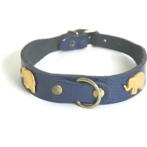 Collier pour chien Martin Sellier Terrier Lezard Bleu - Publicité Collier pour chien Martin Sellier Terrier Lezard Bleu - Publicité