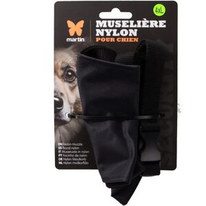 Muselière pour chien nylon Martin Sellier Noir - Publicité Muselière pour chien nylon Martin Sellier Noir - Publicité