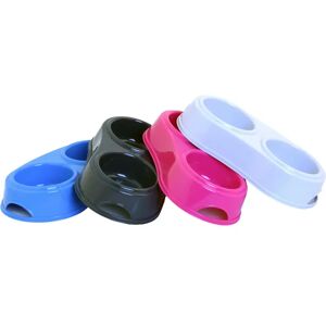 Gamelle pour chat double Martin Sellier Bleu - Publicité Gamelle pour chat double Martin Sellier Bleu - Publicité