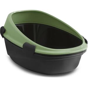 Bac à litière pour chat Martin Sellier Eco Salvia Vert - Publicité Bac à litière pour chat Martin Sellier Eco Salvia Vert - Publicité