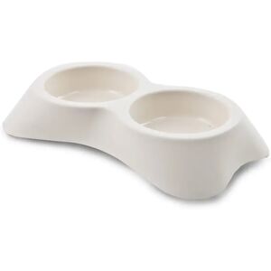 Gamelle pour chat plastique double Martin Sellier Beige - Publicité Gamelle pour chat plastique double Martin Sellier Beige - Publicité