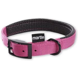 Collier confort nylon pour chien Martin Sellier 25-55 Rose - Publicité Collier confort nylon pour chien Martin Sellier 25-55 Rose - Publicité