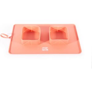 Gamelle pour chien double pliable Martin Sellier Rose - Publicité Gamelle pour chien double pliable Martin Sellier Rose - Publicité