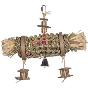 Jouet de cage pour oiseaux Nobby Pet Seegras Zylinder Beige - Publicité Jouet de cage pour oiseaux Nobby Pet Seegras Zylinder Beige - Publicité