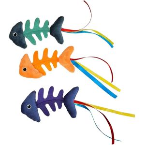 Jouet peluche pour chat Nobby Pet Fischgräte Multicolore - Publicité Jouet peluche pour chat Nobby Pet Fischgräte Multicolore - Publicité