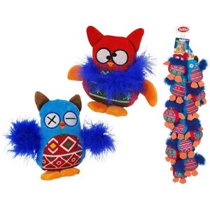 Jouet peluche pour chien Nobby Pet Eule (x12) Multicolore - Publicité Jouet peluche pour chien Nobby Pet Eule (x12) Multicolore - Publicité
