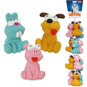 Jouets pour chien animaux en latex Nobby Pet (x12) Multicolore - Publicité Jouets pour chien animaux en latex Nobby Pet (x12) Multicolore - Publicité
