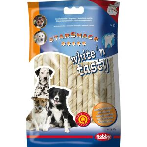 Soins dentaire pour chien Nobby Pet White´n Tasty Blanc - Publicité Soins dentaire pour chien Nobby Pet White´n Tasty Blanc - Publicité
