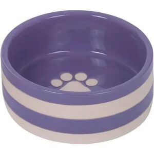 Gamelle pour chien en céramique Nobby Pet Strio Violet - Publicité Gamelle pour chien en céramique Nobby Pet Strio Violet - Publicité
