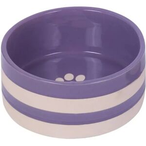 Gamelle pour chien en céramique Nobby Pet Strio Violet - Publicité Gamelle pour chien en céramique Nobby Pet Strio Violet - Publicité
