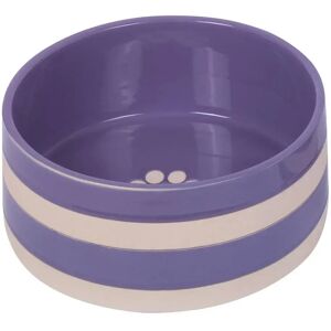 Gamelle pour chien en céramique Nobby Pet Strio Violet - Publicité Gamelle pour chien en céramique Nobby Pet Strio Violet - Publicité