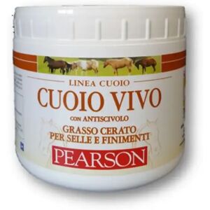 Graisse pour cuir ciré de selles et harnais Pearson Cuoio Vivo Blanc - Publicité Graisse pour cuir ciré de selles et harnais Pearson Cuoio Vivo Blanc - Publicité