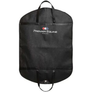 Housse de rangement vestes de concours Premier Equine Noir - Publicité Housse de rangement vestes de concours Premier Equine Noir - Publicité